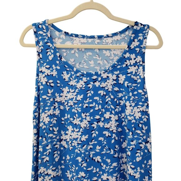 Draper James Floral Ruffle Hem Shift Dress Size S/M - Picture 4 of 6